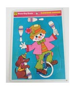 Vintage 1973 Merigold Press &quot;Clowning Around&quot; Frame Tray Puzzle 11&quot;x 8.25&quot; - $8.90
