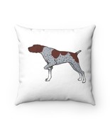 German Shorthaired Pointer Spun Polyester Square Pillow - $30.00+