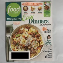 Food Network Magazine January February 2022 Easy Dinners 48 New Recipes Pot Pie - £5.43 GBP