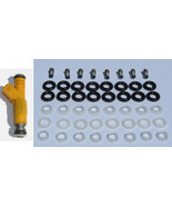 BOSCH TYPE 3 FUEL INJECTOR O-RINGS PINTLE CAPS - EV6 EV3 - $21.88 CAD