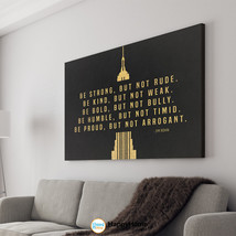 Be Strong Jim Rohn Wall Art Motivational Quotes Inspirational Office Decor Art - $23.92+