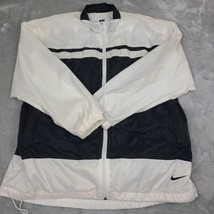 Vtg 90&#39;s Nike Nylon Jacket Jogger Windbreaker Mens Large Tennis Running ... - £26.37 GBP