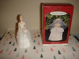 Hallmark 1997 Wedding Day Barbie 4th In Barbie Series Ornament - £8.78 GBP