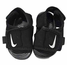 Nike Sandals Sunray Adjust Size 2C Black DB9566-001 Infant Shoes - £11.11 GBP