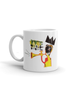 Jean-Michel Basquiat Trumpet 1984 Artwork Mug - $9.86