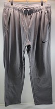 L) Nike Standard Dr-Fit Polyester Training Workout Pants XL Gray - $17.81