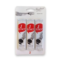 Juno by Vandoren - Bb Soprano Saxophone Reeds - Strength 2 - 3 Pack (JSR512/3) - £9.49 GBP