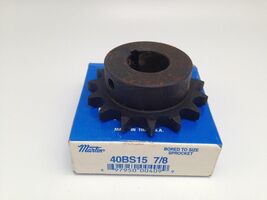 Martin 40BS15 7/8 Roller Chain Sprocket, Bore 20mm 15-Teeth - $24.60