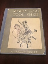 1943 Molly And The Tool Shed Vintage Children’s Book - £6.16 GBP