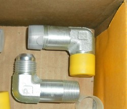 2 Pc  # 12 Male JIC x 3/4 Male NPT Long - 90 Degree Elbow PARKER - $7.99