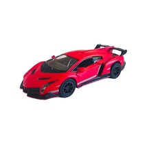 Matte Series 2014 Lamborghini Veneno 1:38 Scale Diecast Model Red by Kin... - $7.87