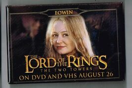Lord of the Rings the Two Towers Movie Pin Back Button Pinback EOWIN - $8.88