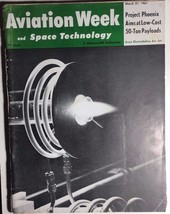 Aviation Week &amp; Space Technology Magazine 3/27/1961 Kennedy Studies Nasa Report - £11.67 GBP