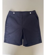 Rafaella Womens Size 8 Stretch Shorts Black With Functional Pockets NWOT - $384.81 MXN