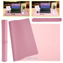 Waterproof Desk Pad 31.5 X 15.7 Large Rectangular Leather Laptop Desk Ma... - £20.44 GBP