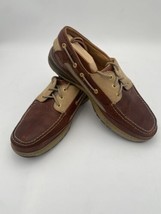 Sperry Top Sider Boat Shoe Loafer Gold Cup Collection Tan Brown Vibram M... - $24.92