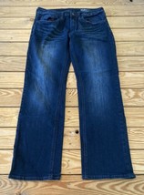 Buffalo David Bitton Men’s Six-X Straight stretch Jeans size 30x30 Blue DJ - £23.28 GBP
