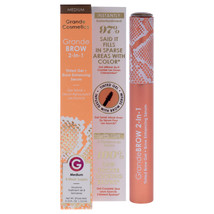 GrandeBROW 2-In-1 Tinted Brow Gel plus Brow Enhancing Serum - Medium by ... - £22.69 GBP