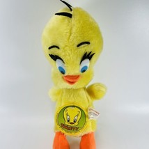 Vintage 1971 TWEETY BIRD Plush Stuffed Animal 14&quot; Tall Mighty Star Warner Bros - £16.59 GBP