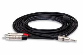 Hosa HMR-006Y 3.5 mm TRS to Dual RCA Pro Stereo Breakout Cable, 6 Feet - £16.70 GBP+