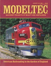 MODELTEC Magazine January 1998 Railroading Machinist Projects - $9.89