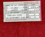 Def Leppard HYSTERIA Tour Las Vegas Concert Ticket Stub 11/22/1987 UNLV - £11.84 GBP