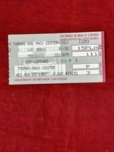 Def Leppard HYSTERIA Tour Las Vegas Concert Ticket Stub 11/22/1987 UNLV - £11.59 GBP