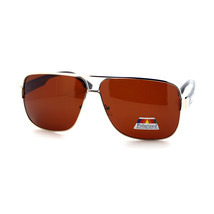 Mens Polarized Sunglasses Square Aviators Navigator UV Protection - £7.80 GBP+