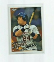 Miguel Cabrera (Detroit Tigers) 2010 Topps Chrome Baseball Card #156 - £3.94 GBP