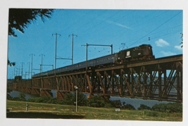 Penn Central 4889 Susquehanna River Locomotive Railway Postcard c1970s UNP - $6.99