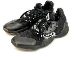 Adidas James Harden Vol. 4 Basketball Shoes Men’s Size 9 Core Black EH2410 w/Box - £38.98 GBP