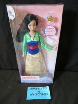Princess Mulan ShopDisney Store Authentic Classic Doll 12&quot; Action Figure w ring - £20.85 GBP