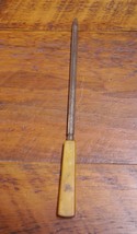 Vintage 1930s Butterscotch Bakelite Handle Knife Sharpening Steel - €21,64 EUR