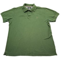 Volcom Shirt Mens M Green Short Sleeve Spread Collar Button Embroidered Logo1 - £16.99 GBP