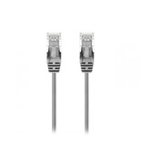 Belkin CE001B10-S SLIM 10FT CAT6 GRY UTP SNAGLESS 28AWG PATCH CABLE BAG ... - $29.93