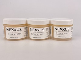 Nexxus Clean And Pure Invigorating Detox Scalp Scrub Normal to Oily Hair Lot Of3 - £15.37 GBP