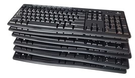 Lots Of 6 Logitech K270 Wireless Keyboard PC/MAC . NO USB - £25.29 GBP