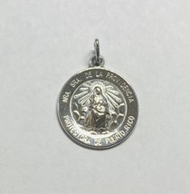 Sterling Silver Rhodium-plated Señora de la Providencia &quot;Protectora de P... - $44.00