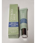 Clinique City Block Sheer SPF 25 1.4 oz / 40 ml Full Size New - €16,97 EUR