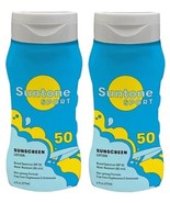 Suntone Sport Sunscreen Broad Spectrum-SPF 50 lotion- 6 oz kids lot of 2 - $11.99