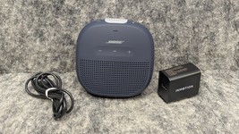 Works Bose Soundlink Micro Portable Bluetooth Speaker - Dark Blue Bundle - $1,102.04 MXN