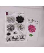 Altenew Build A Flower Japanese Mum Stamps Dies Set Cardmaking Never Bee... - $418.84 MXN