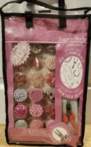 Super Style Jewelry Kit with Beads, chains, clasps earrings+ Jewelry Too... - £16.86 GBP