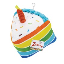 Zanies Rainbow Birthday Cake Dog Toys - £17.68 GBP