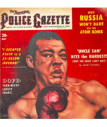 1951 Joe Louis Boxing Police Gazette COVER ONLY Litho Print Sport DWXX4 - €29,82 EUR