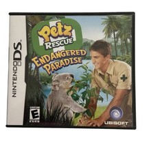 Nintendo DS Petz Rescue Endangered Paradise Complete - $3.69