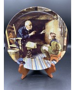 1988 8.5&quot; Norman Rockwell The Veteran Collector Plate with Box and Cert ... - $15.79