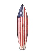 Painted American Flag Novelty Surfboard SB-164 - £19.94 GBP