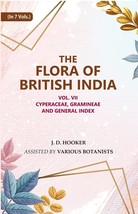 The Flora of British India : Cyperaceae, Gramineae and General Index [Hardcover] - £52.86 GBP