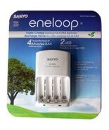 Charger Sanyo Eneloop Battery Charger \For Rechargeable Batteries Flashl... - $14.95